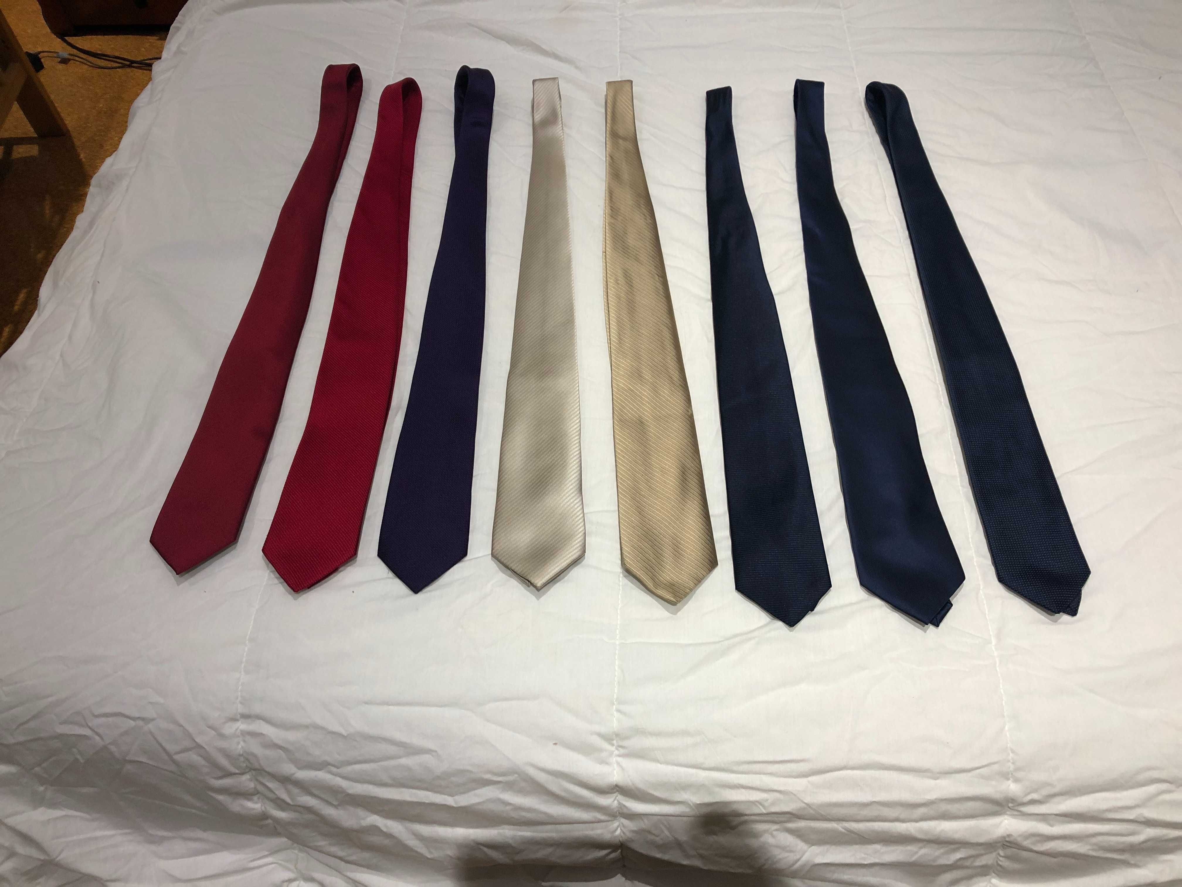 Gravatas Lisas - Várias Cores - 4€ Cada