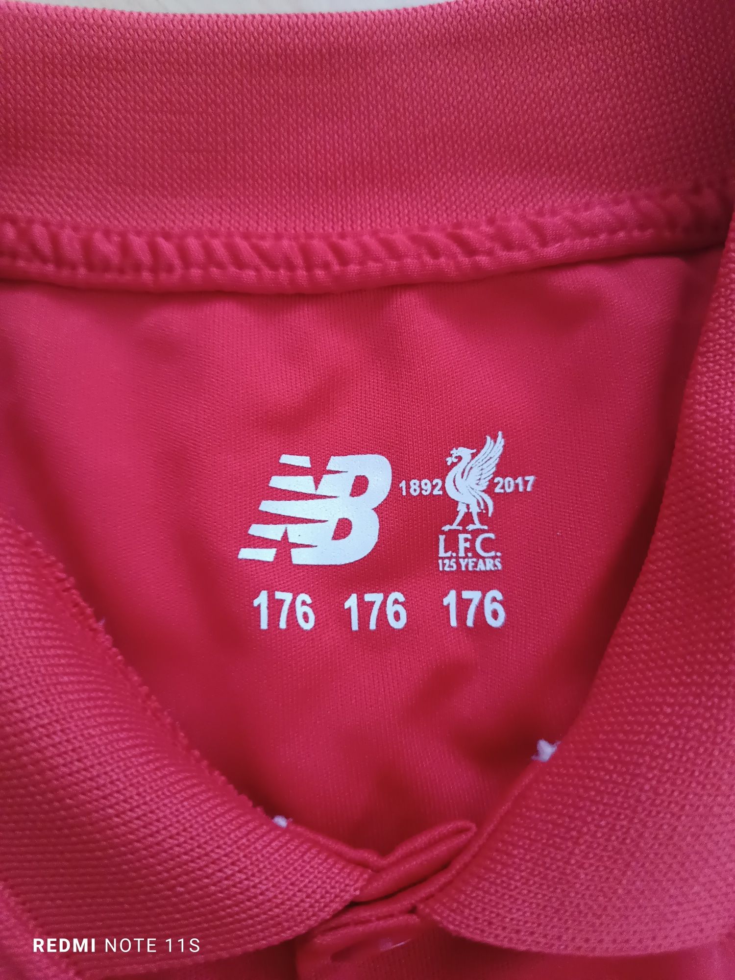 Dziecieca koszulka new balance liverpool salah 176cm