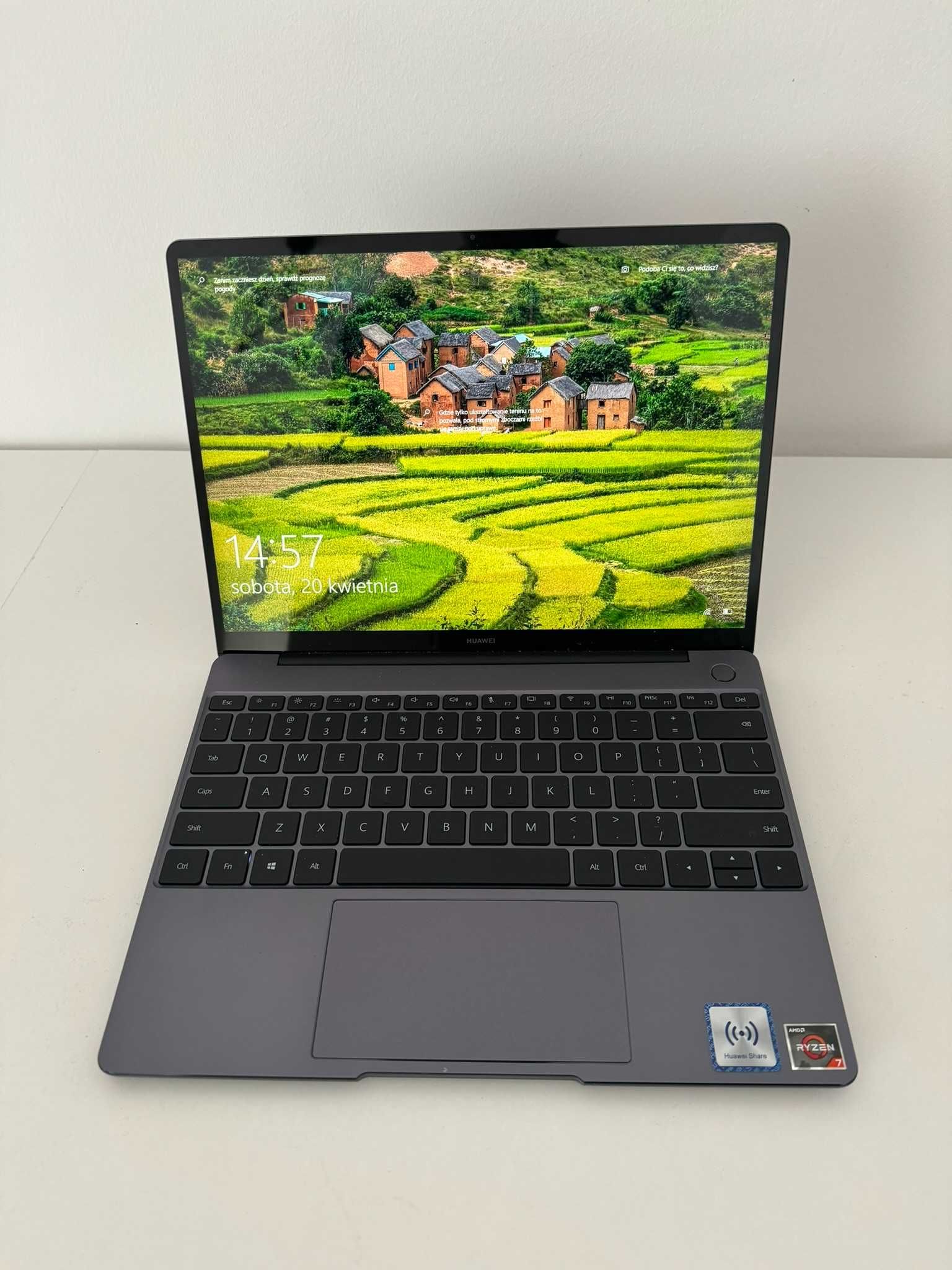 Laptop 13 cali Huawei MateBook 13 " AMD Ryzen 7 16 GB / 512 GB szary