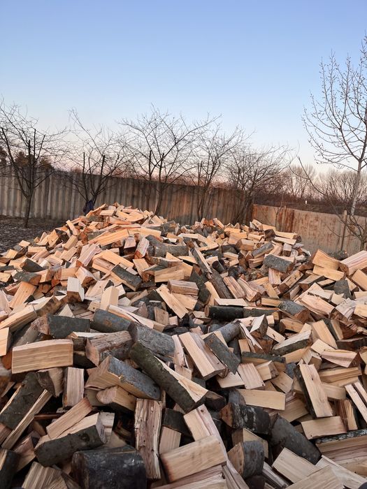 Дрова колоті та камачки-чурки та метрові