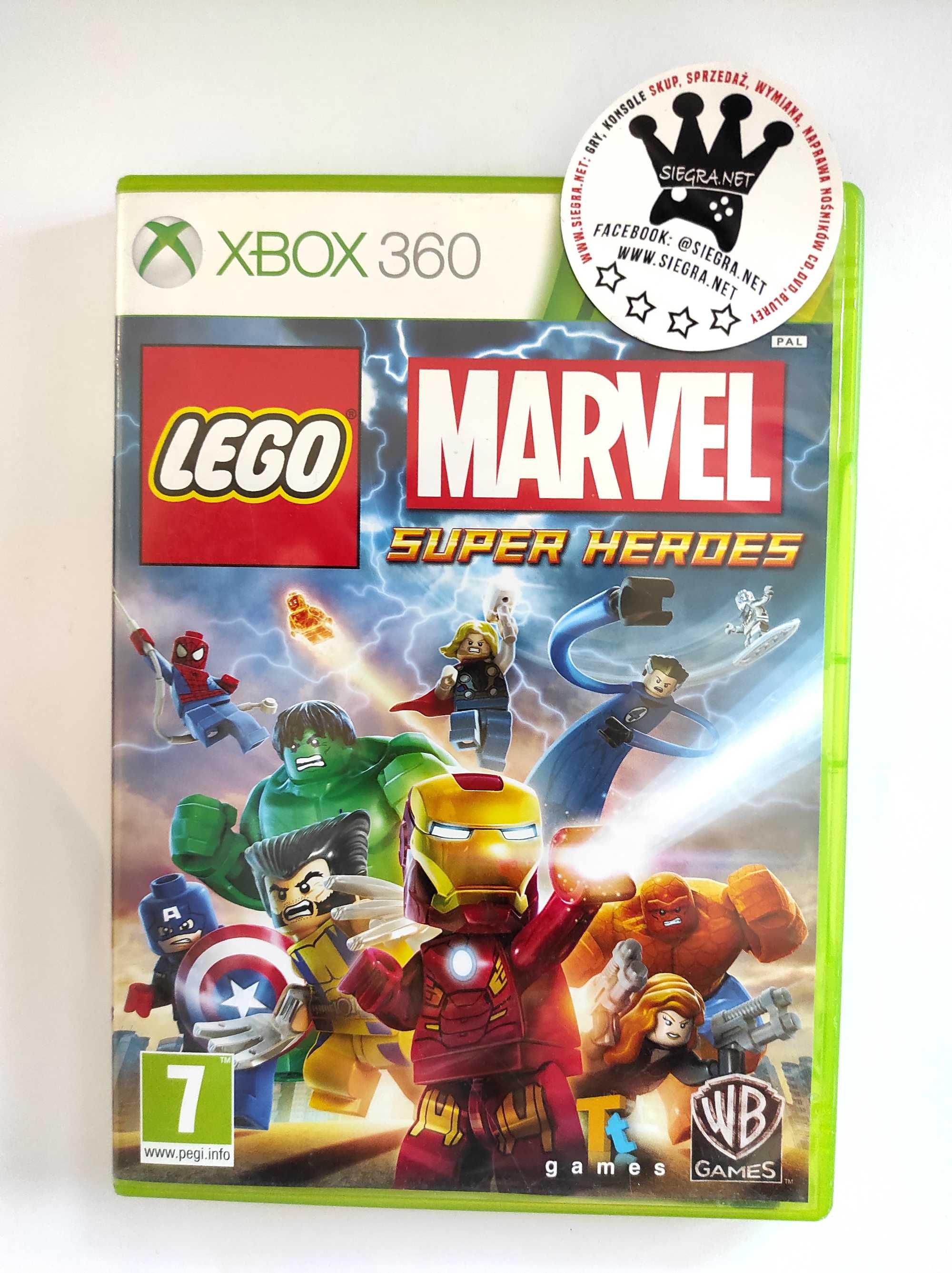 Lego Marvel super heroes xbox 360