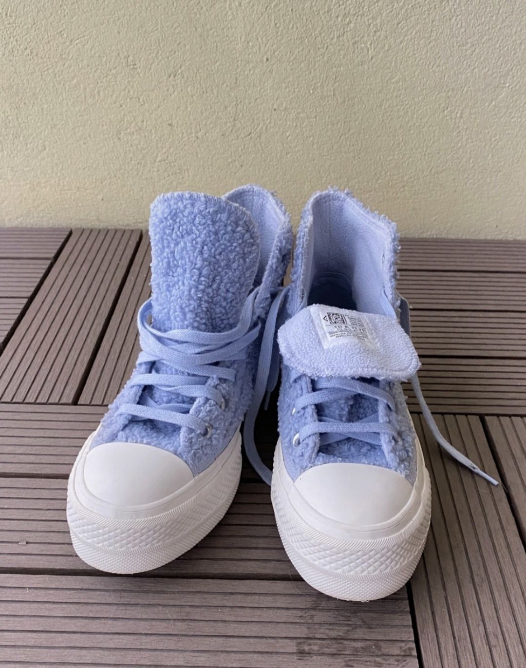 Converse Chuck Taylor all star Sherpa Platform 36