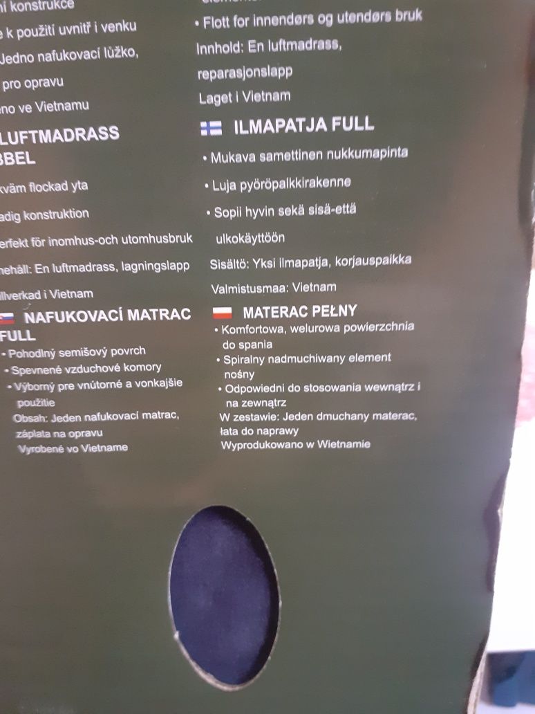 Nowy materac dwuosobowy