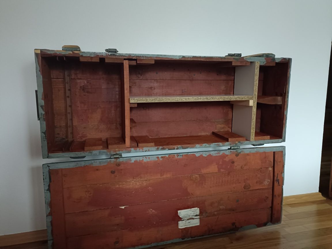 Łóżko drewniane 160x200 sypialnia komplet mebli