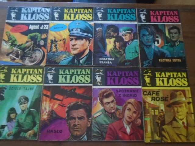 KAPITAN KLOSS -komplet wyd.1 1971r -Unikat !!!
