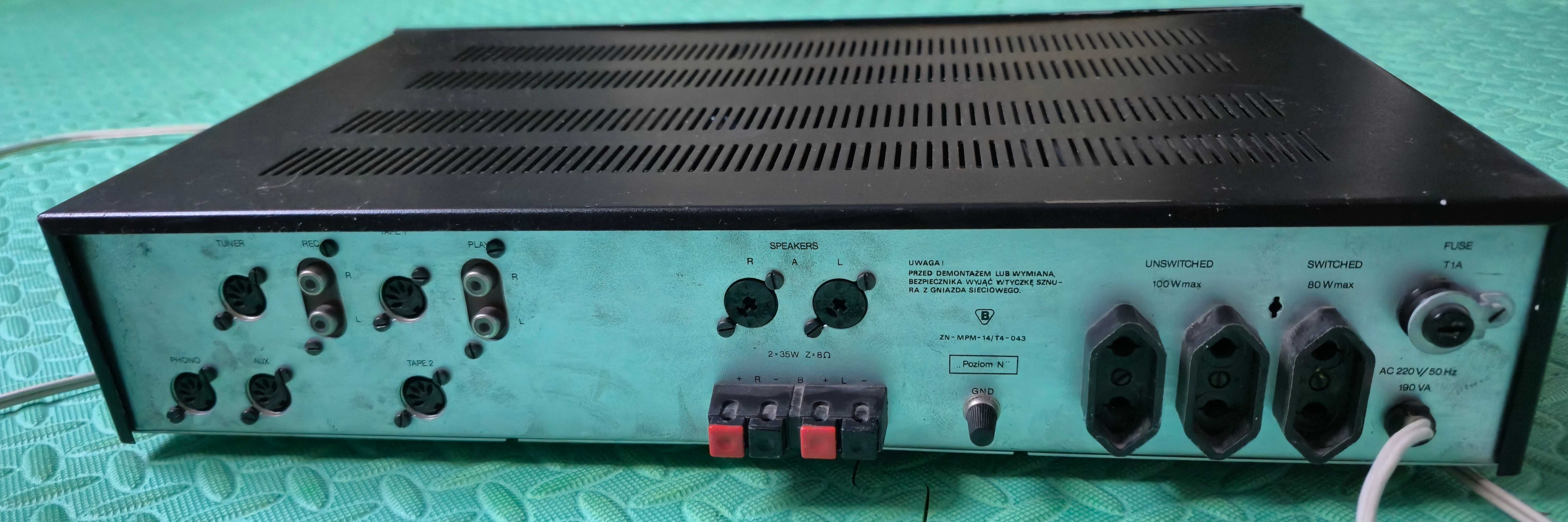 Wzmacniacz PW 7020 amplifier kolumny technics SB-M20