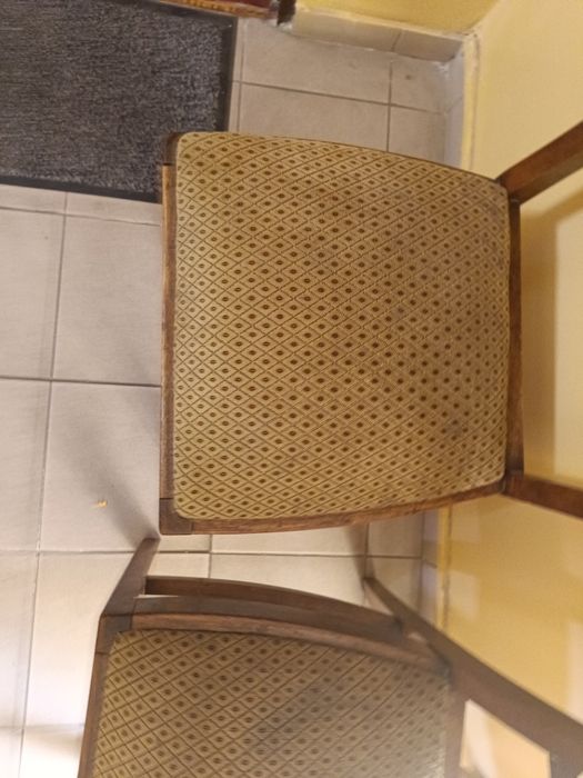 Krzesła stare lata 30 drewniane, antyk PRL