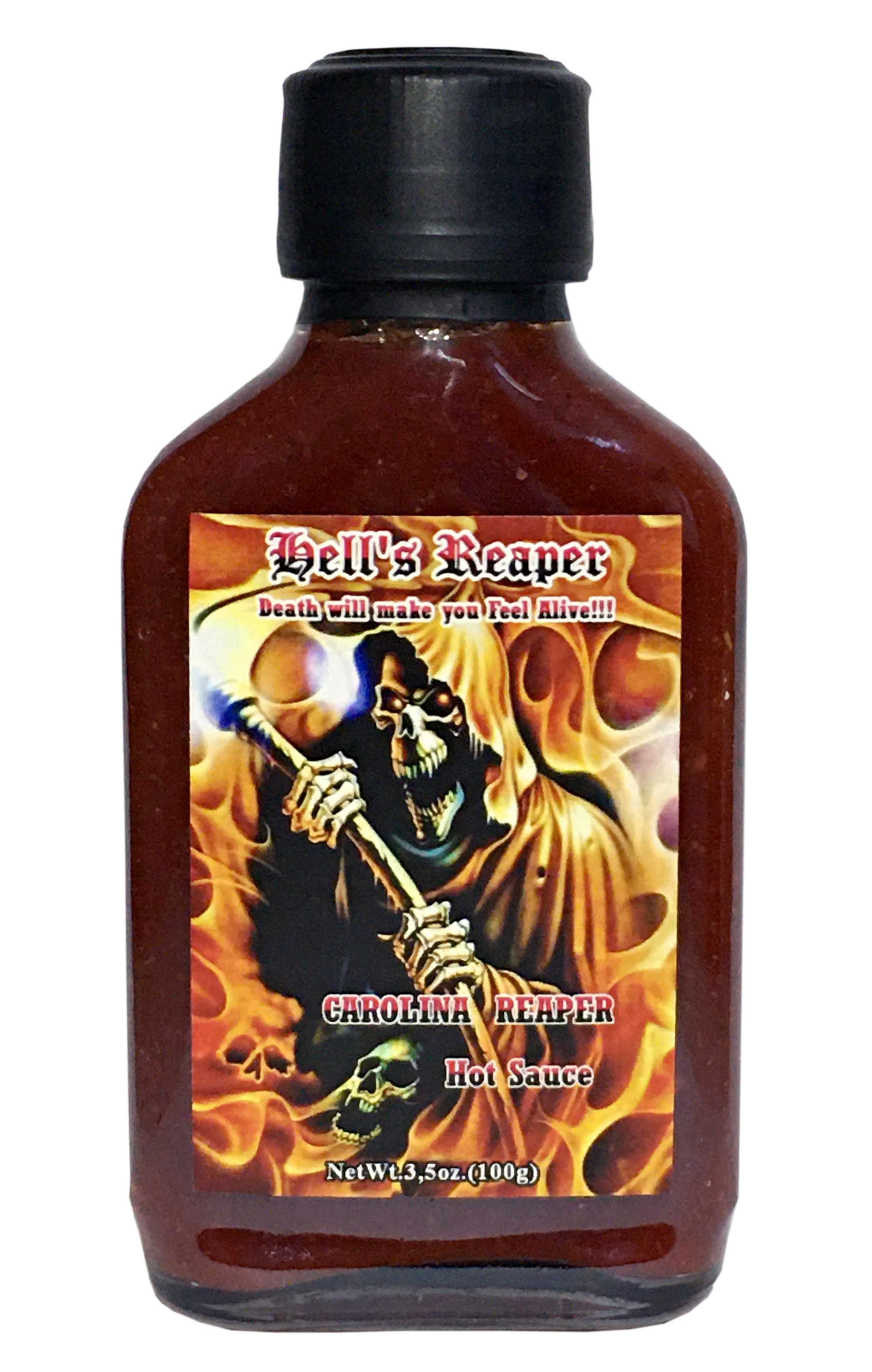 Острый соус "Hells Reaper" Carolina Reaper 550.000 SHU!