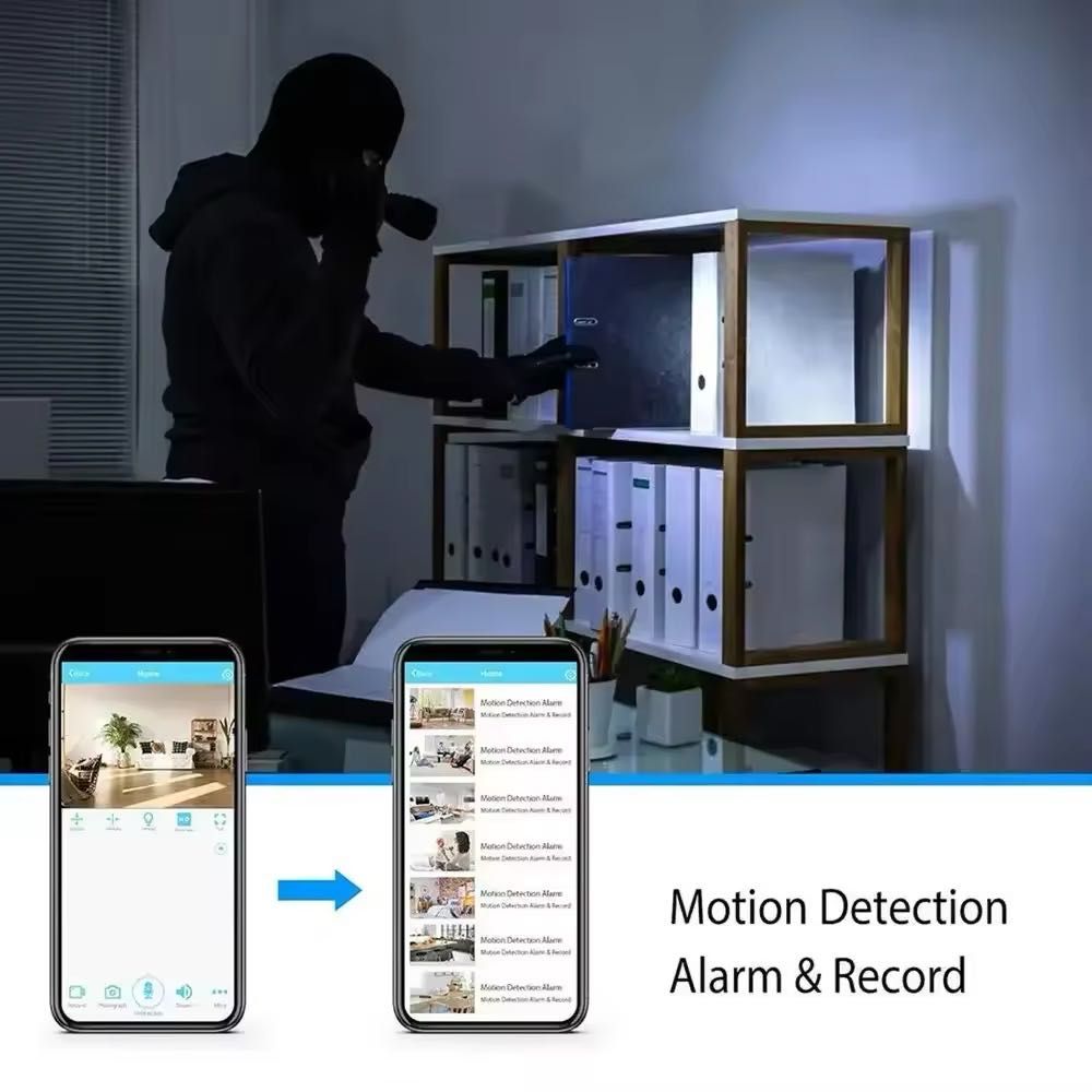 ‼️Беспроводная мини Wi-Fi камера 1080P | Контроль с телефона 24/7