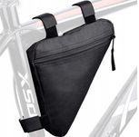SAKWA ROWEROWA POD RAMĘ saszetka torba na rower czarna pojemna