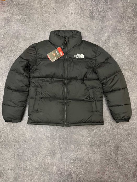 The North Face Puffer Jacket чорна куртка пуховик норт фейс