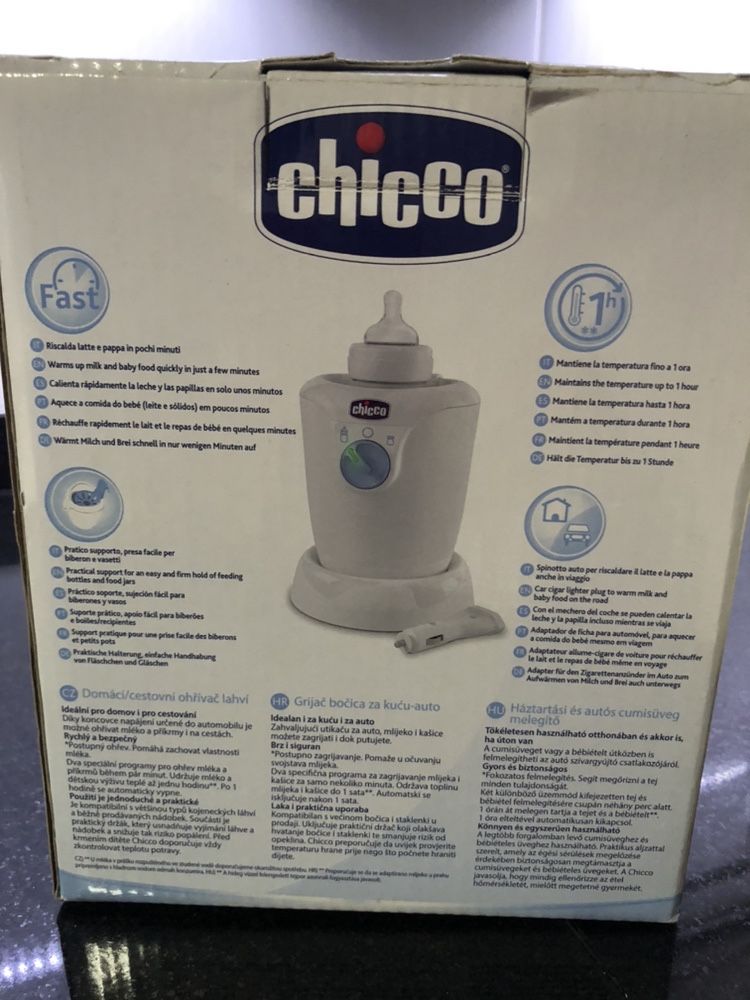 Aquecedor de biberões Casa e Viagem Chicco