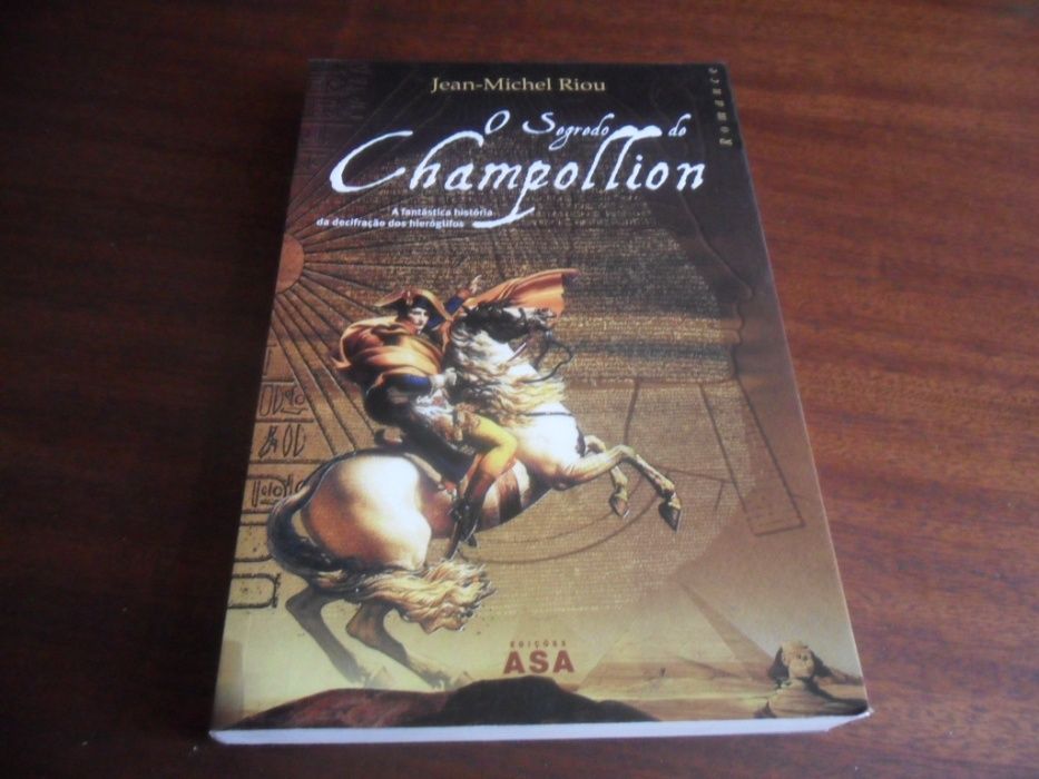 "O Segredo de Champollion" de Jean-Michel Riou