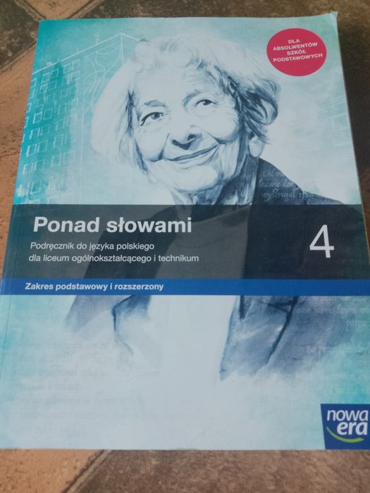 Ponad słowami 4 zakres podstawowy i rozszerzony
