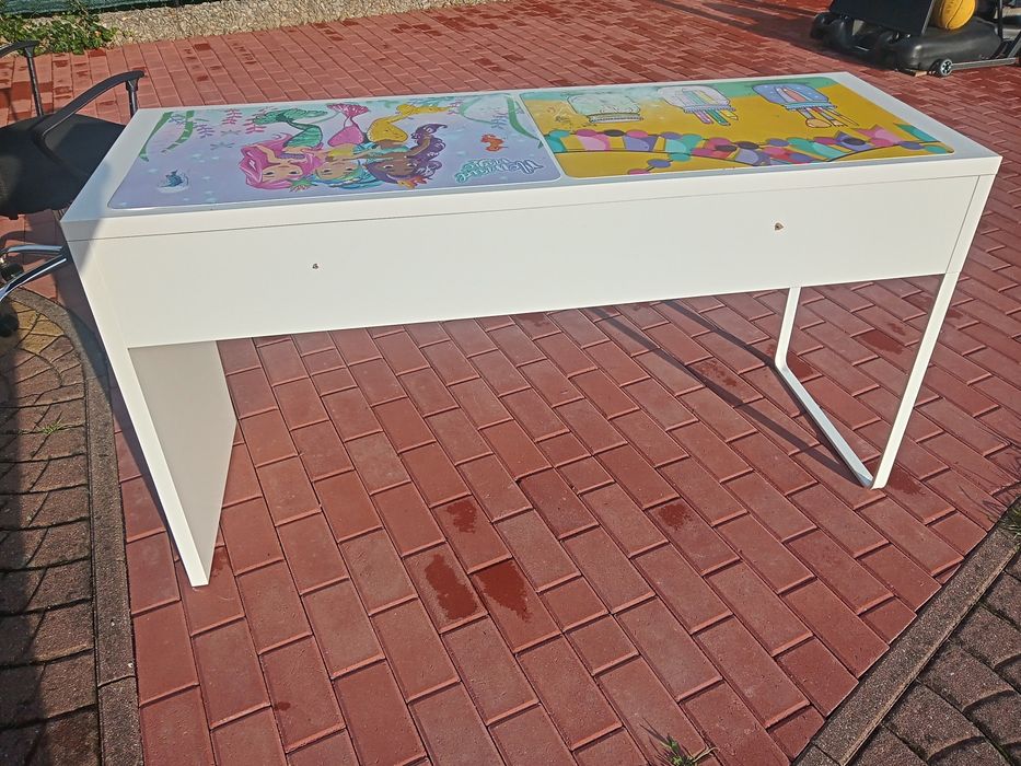 Biurko IKEA MICKE białe 142x50