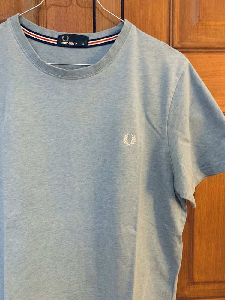 T Shirt Fred Perry Azul