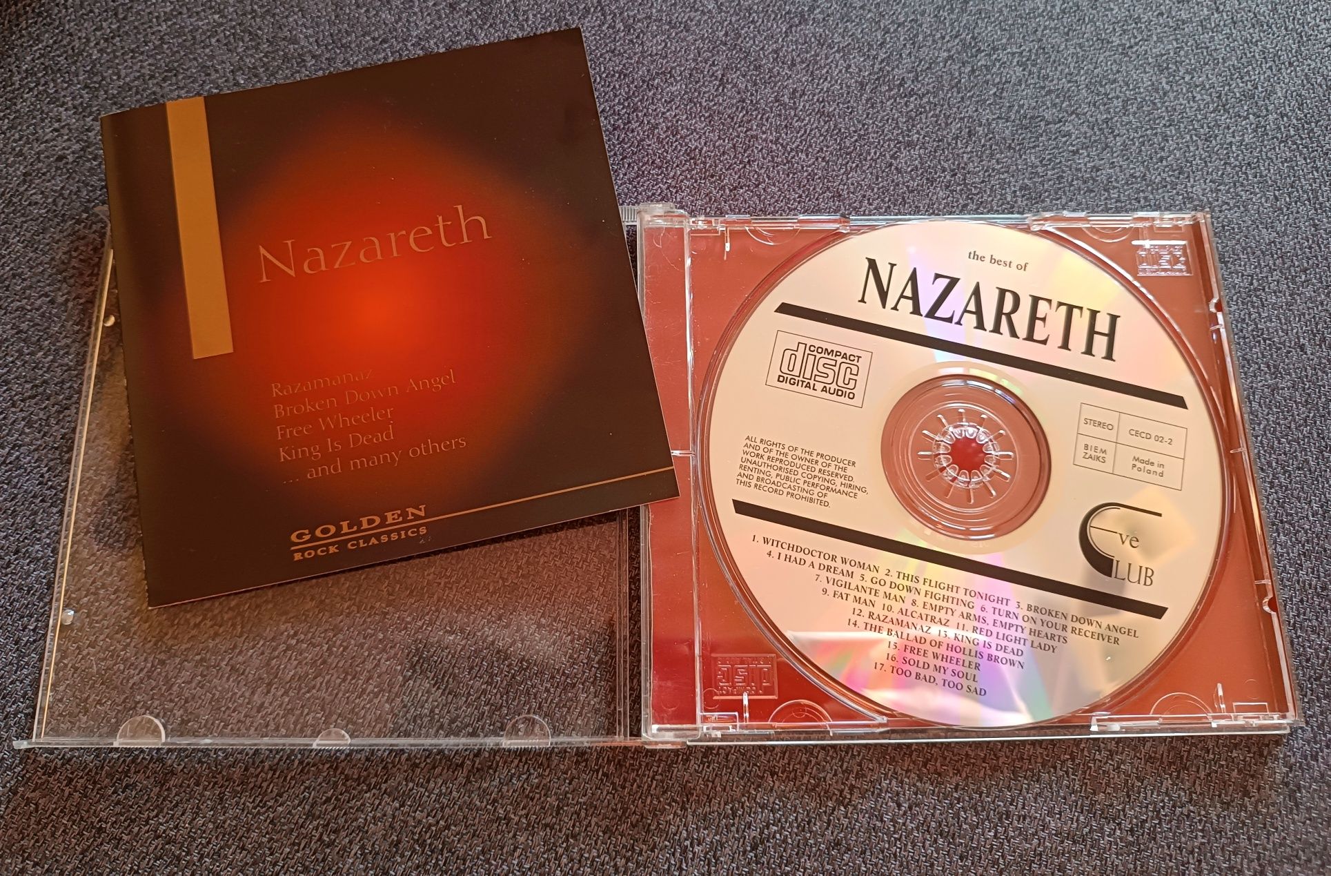 Nazareth Golden Rock Classic CD