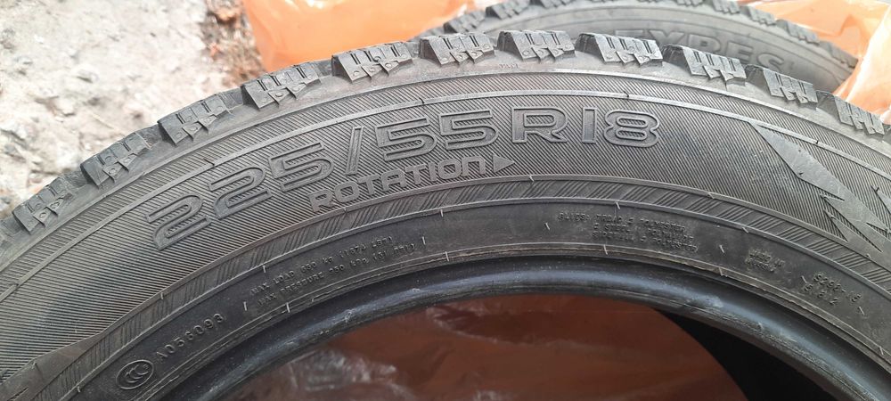 Шини зимові Nokian Tyres 225/55/R18, 4 шт.