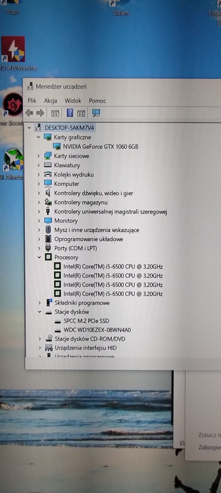 Komputer i5 16GB GTX1060 + Monitor !