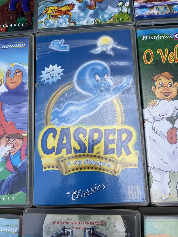 Cassetes VHS antigas