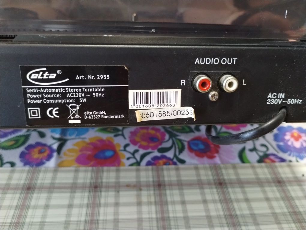 Gramofon ELTA-2955