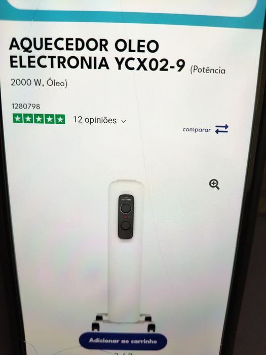 Aquecedor a óleo