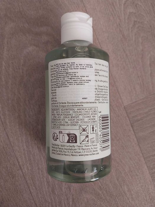 YVES ROCHER Żel pod prysznic Green Tea Scent 200ml