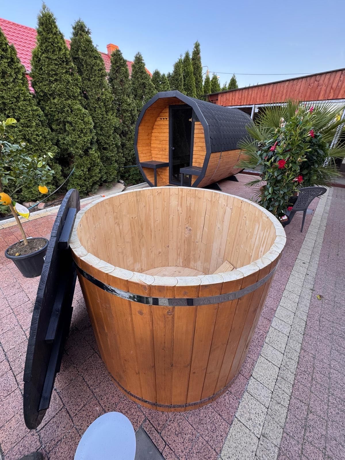 SAUNA beczka - PRODUCENT SPA - TOP produkt - Szwedzkie drewno -SPRAWDŹ