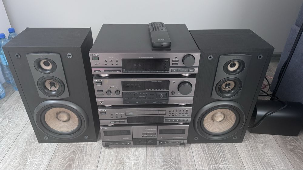 Wieza Hi-fi Sony ST-709 + głośniki Sony, stan bardzo dobry