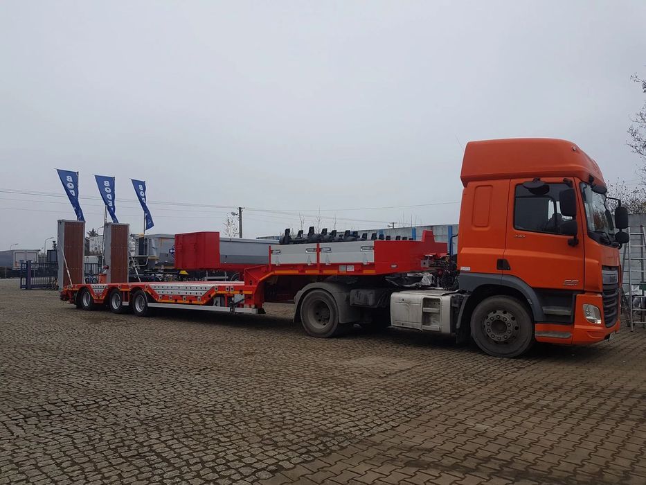 Bodex NN3 - Naczepa niskopodwoziowa 3 osiowa  Nowa naczepa BODEX - 3 osie - opcja 4 osie - POLSKI PRODUCENT!!!