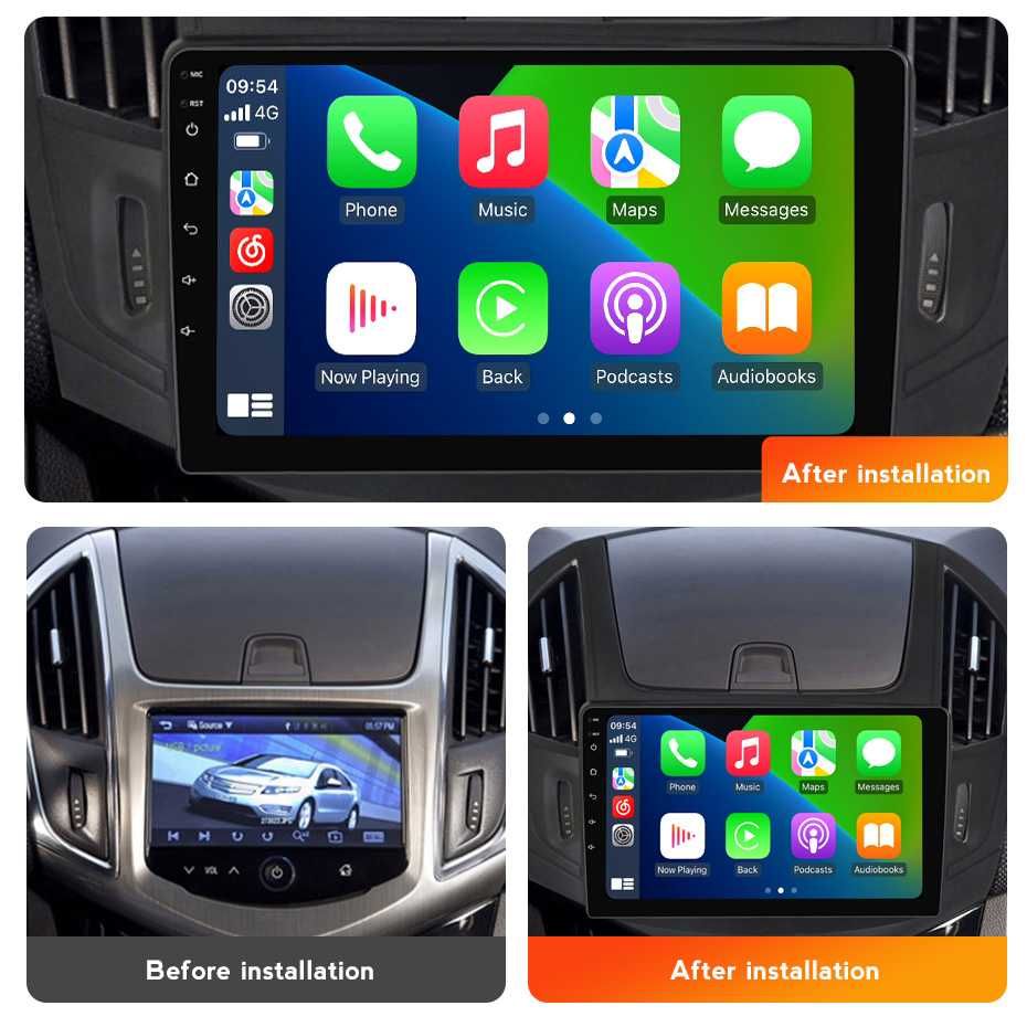 Штатна Магнітола Chevrolet Cruze 2012-2015 Android,GPS,Навігація