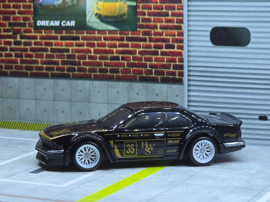 Hot Wheels BMW 635 csi BBS wheels swap 2025