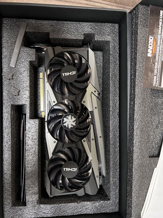 Відеокарта GeForce RTX 3070 INNO3D ICHILL X4 LHR