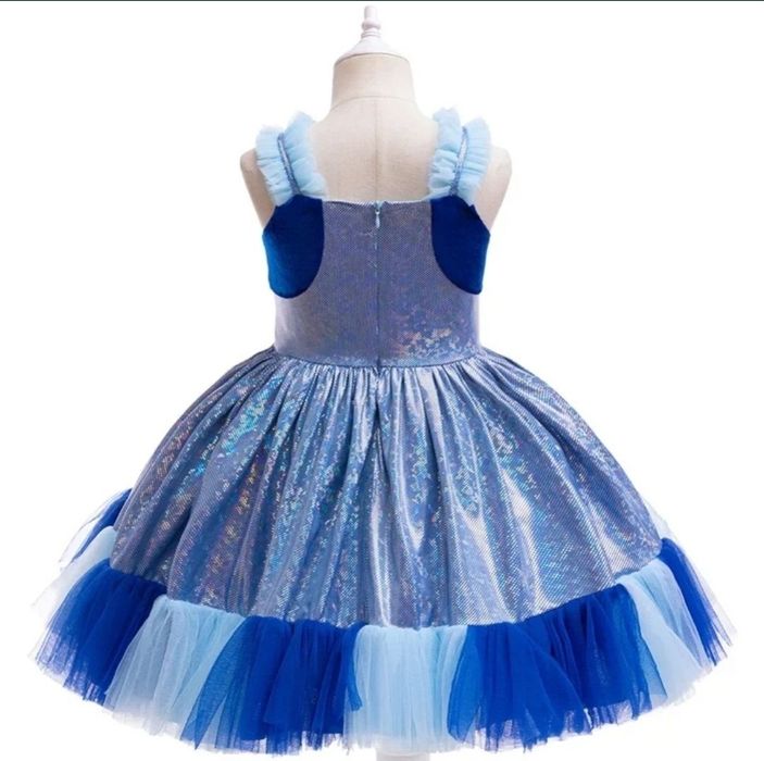 Sukienka Bluey bingo blu blue niebieska 120