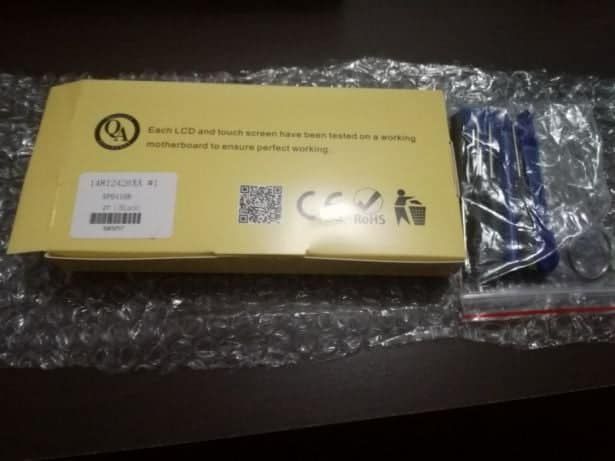 Vendo carcaça[chassi] do Huawei P9LITE cor preto NOVA EM CAIXA