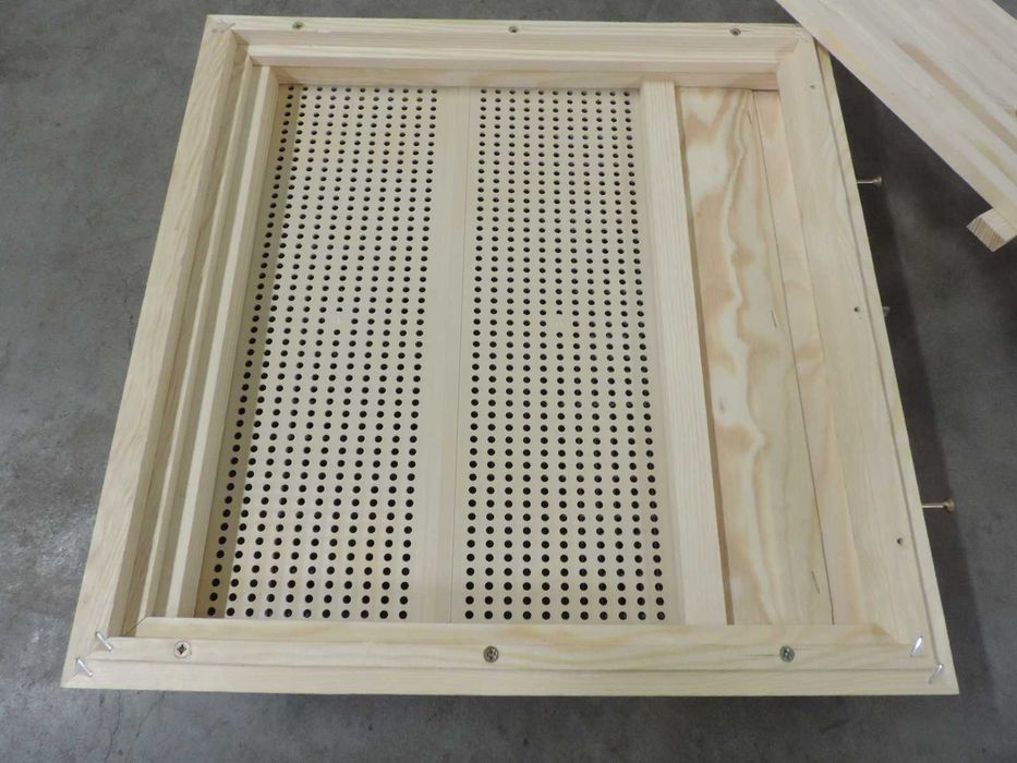 Poławiacz pyłku dennicowy uniwersalny, drewniany