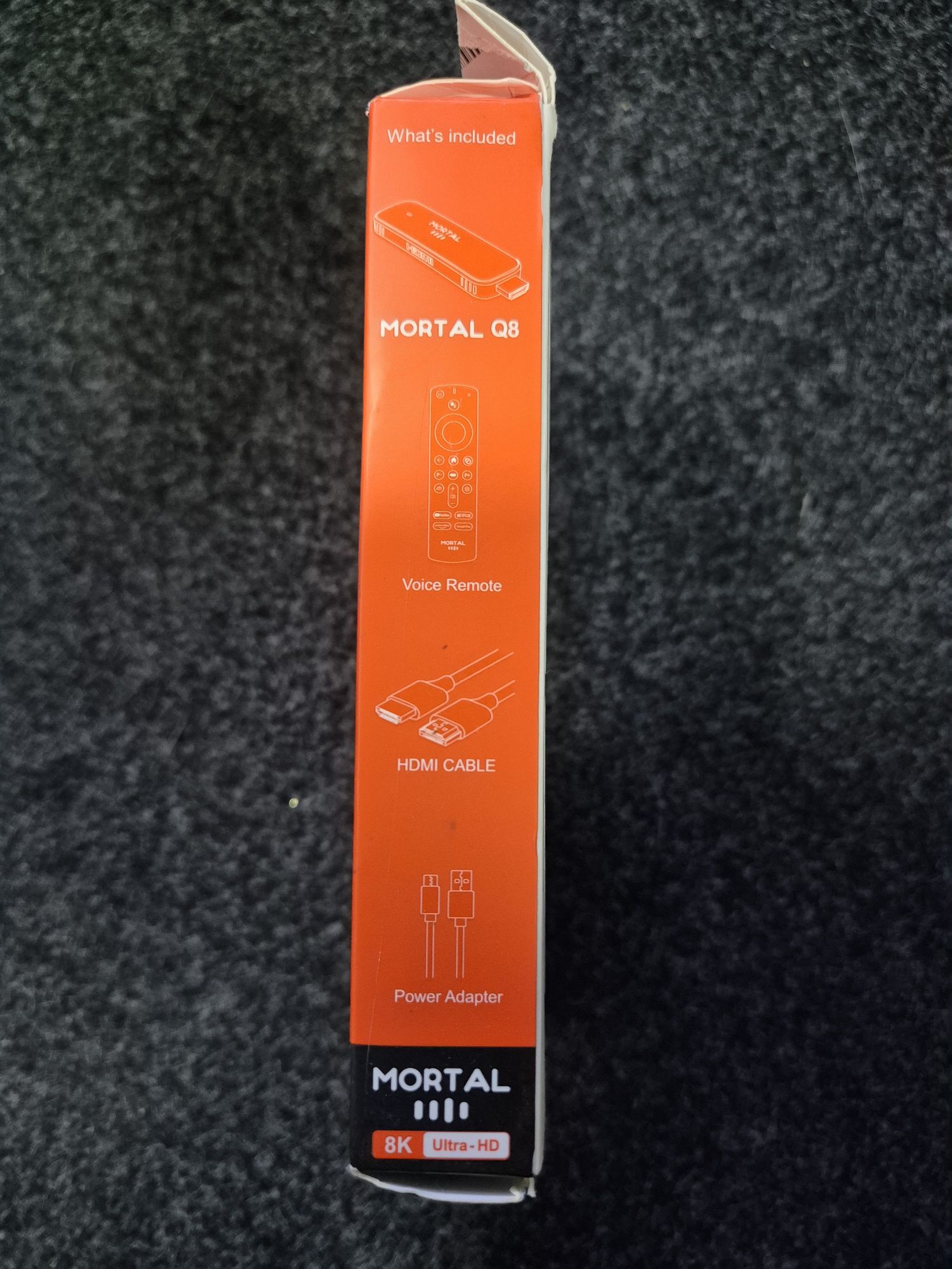 Box Tv Mortal Q8 TV Stick 8K