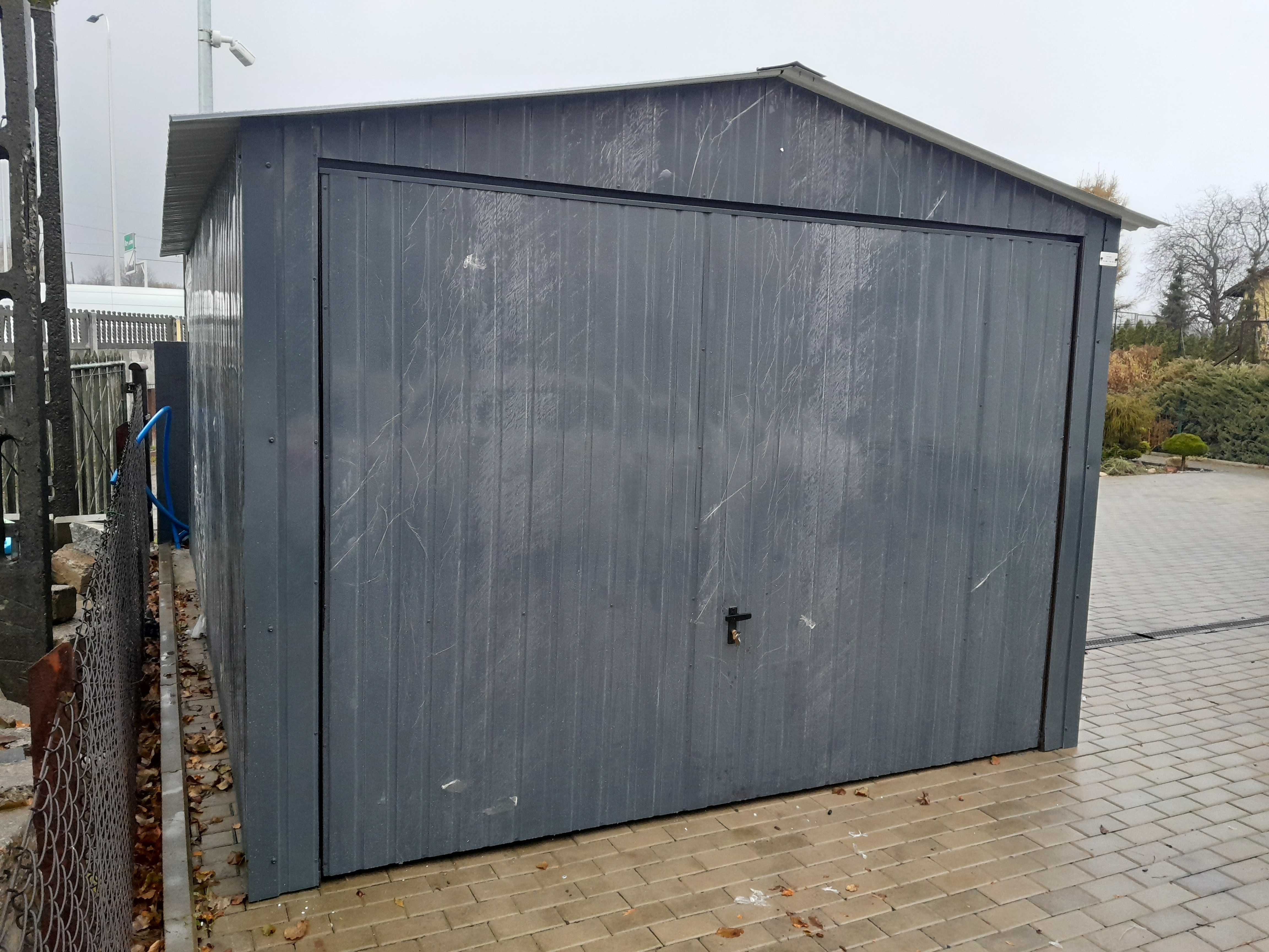Garaż blaszany blaszak 6x6