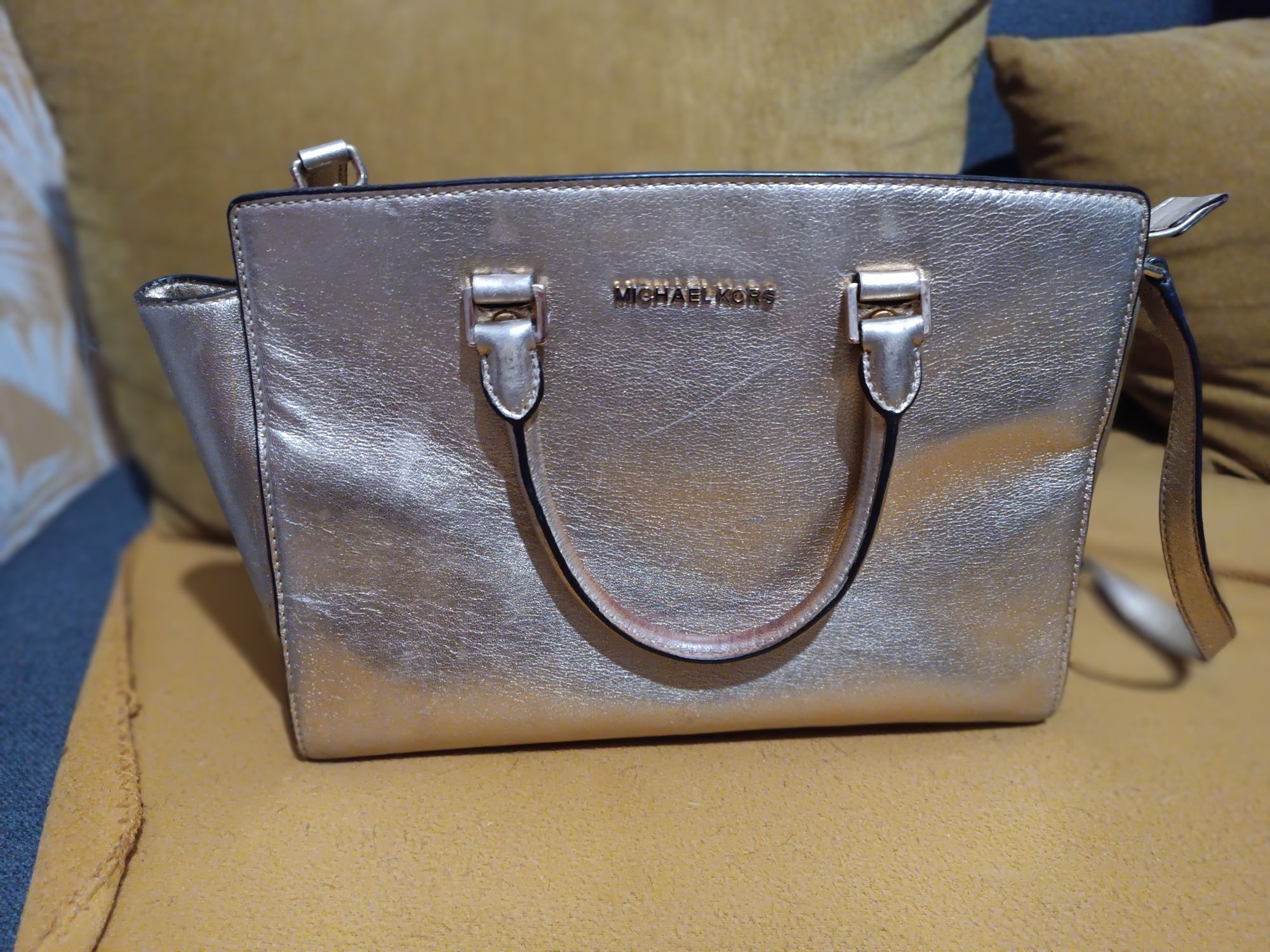 Torebka Michael kors oryginalna złota