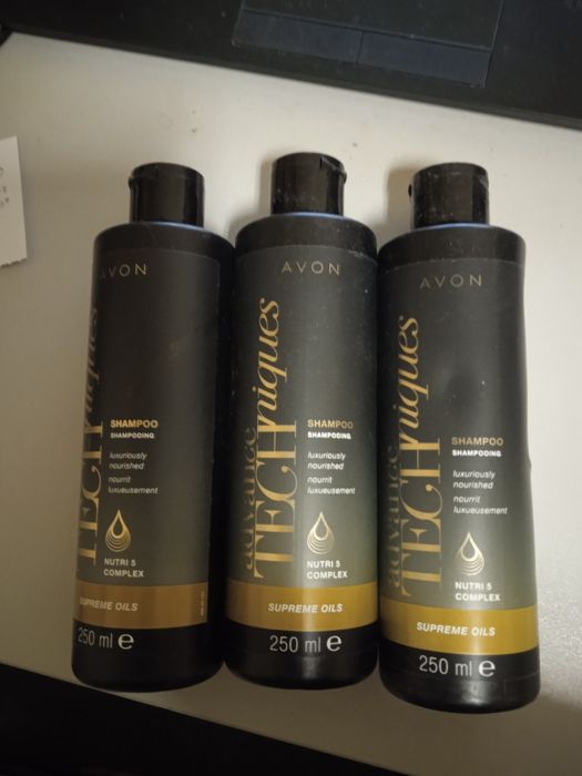 Avon 3 szampony odżywcze 250ml nowe