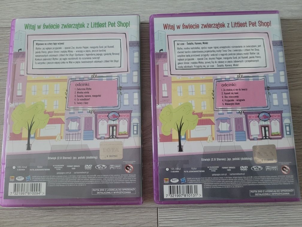 Littlest Pet Shop - bajki dla dzieci na DVD.