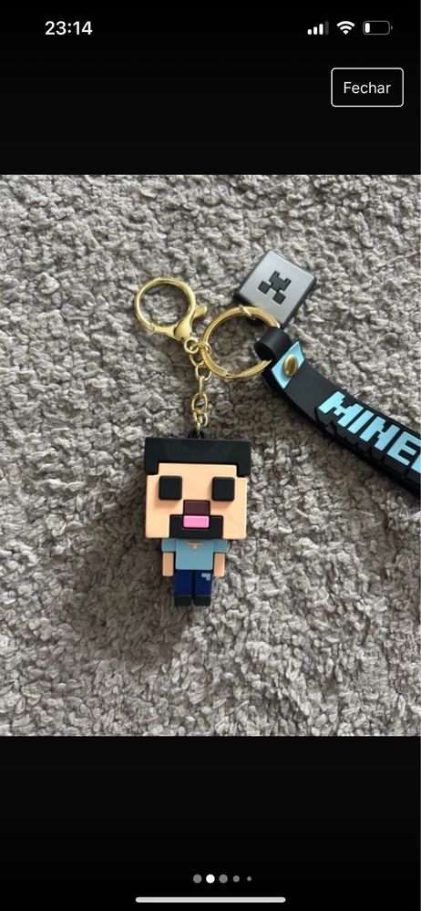 Porta Chaves Minecraft