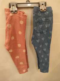 Legginsy spodenki Zara rozm.92