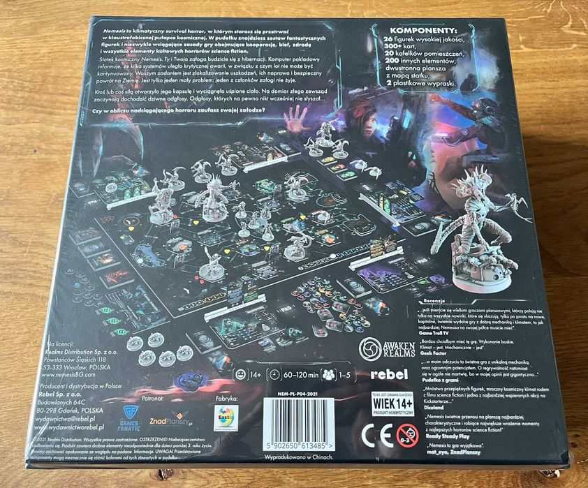 Nemesis  - gra planszowa nowa w folii