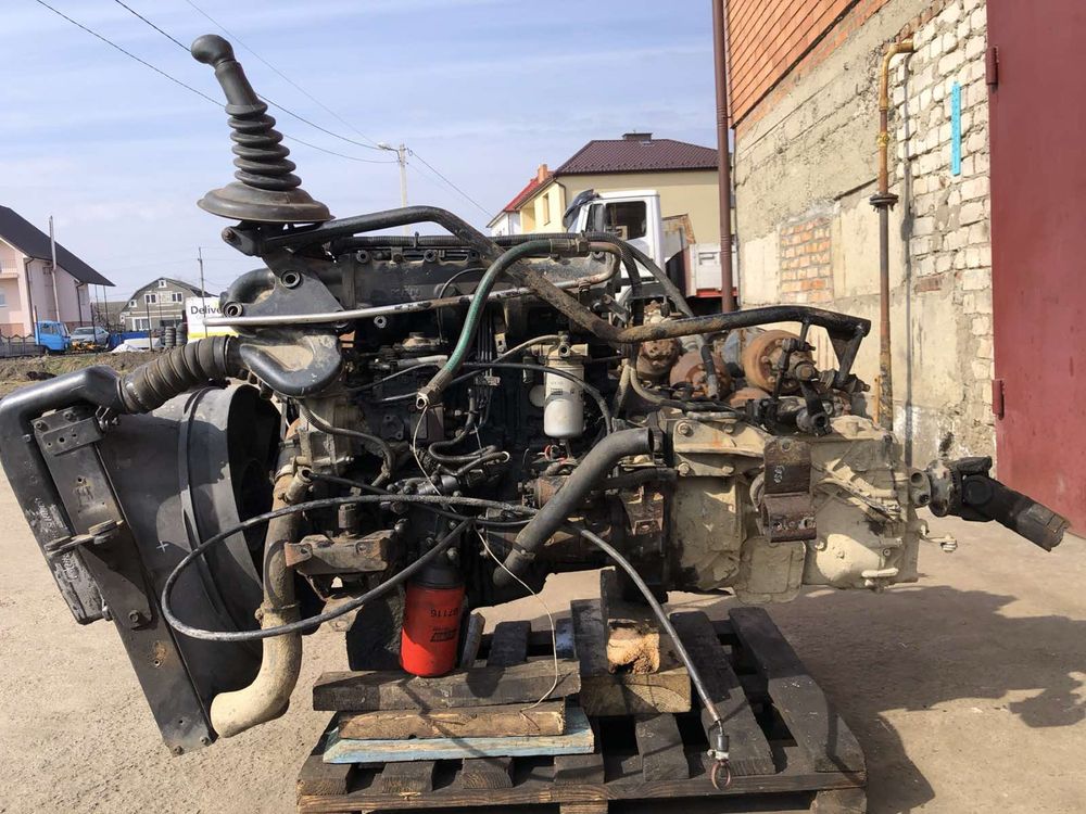 Двигун MAN D0824 4-ох циліндровий. 4.6л, 163кс. На ЗіЛ 130