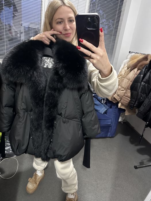 2025 Зимова куртка з хутром Примірка Дніпро