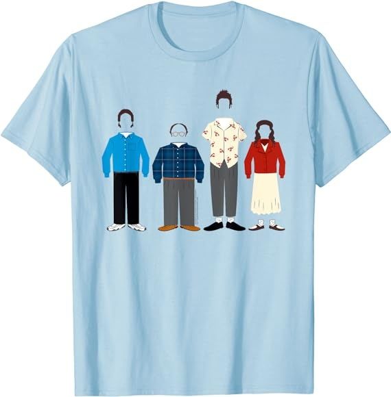 T-shirt Seinfeld [várias cores / tamanhos] - NOVO - PORTES GRÁTIS