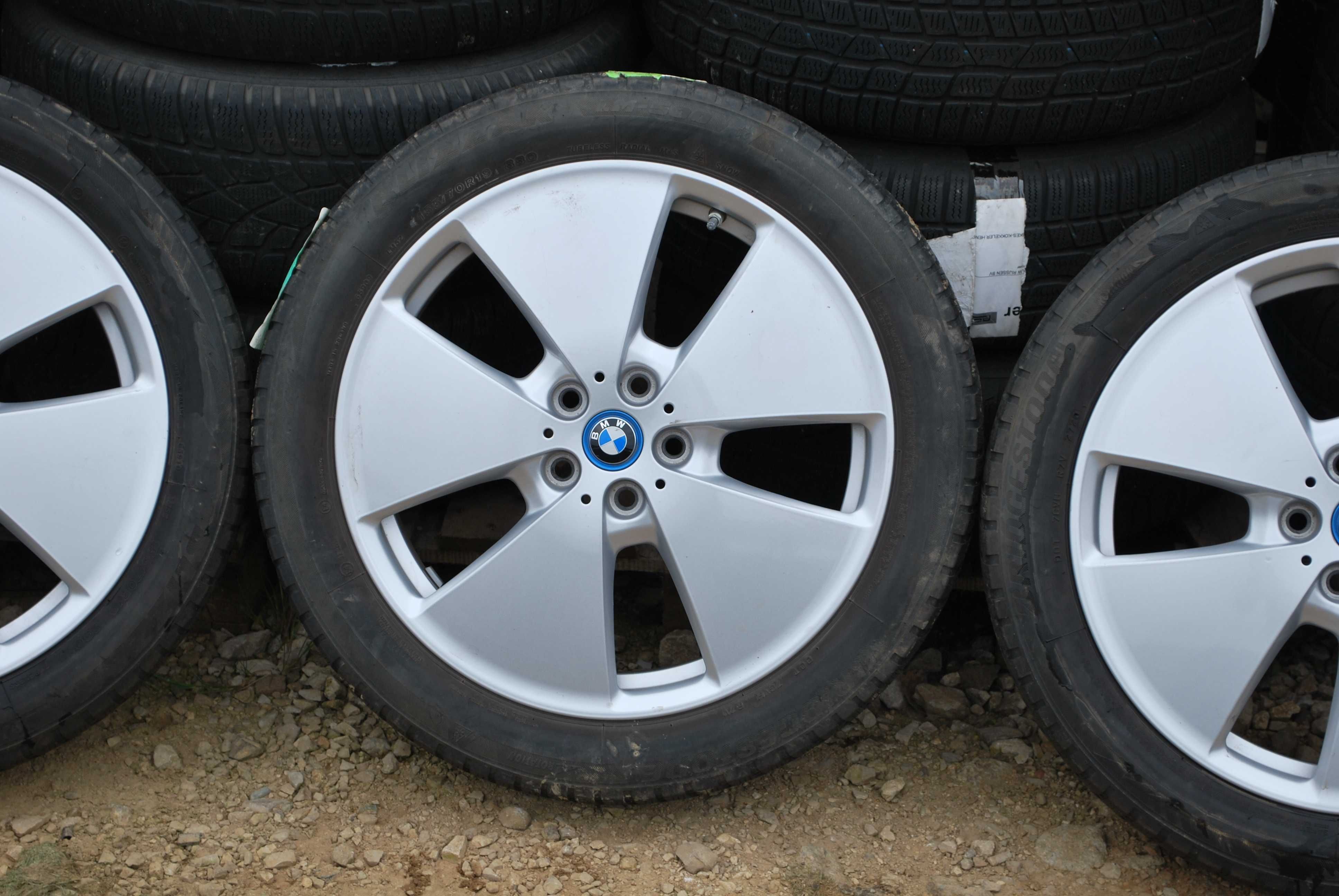 Koła 155/70 R19 5x112 Oryginalne alufelgi + opony BMW i3