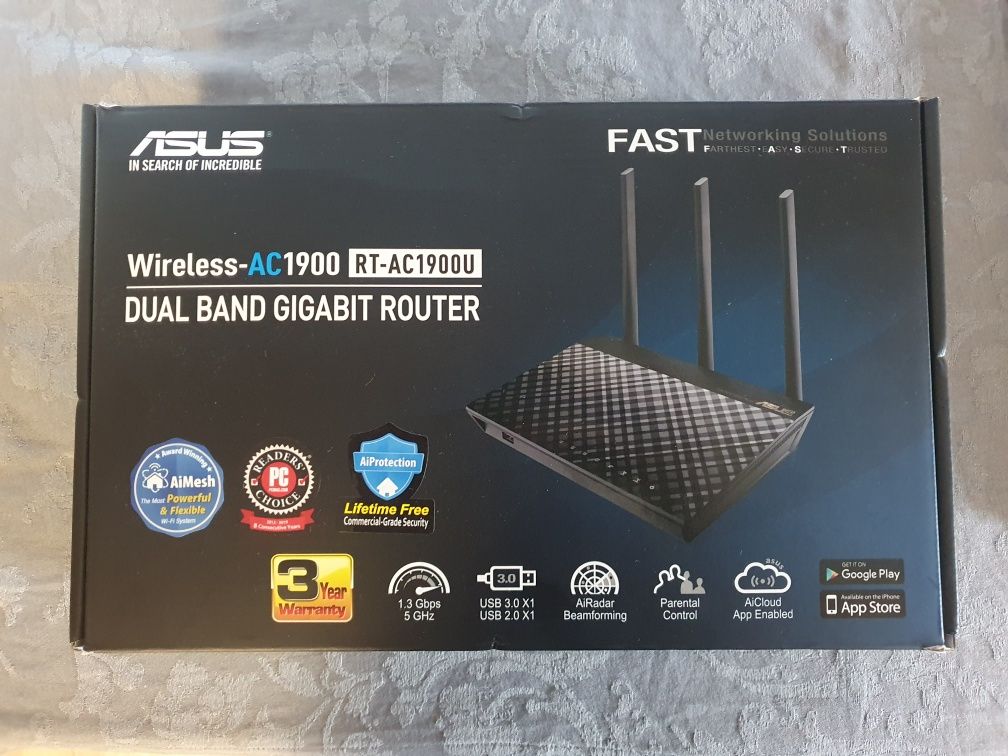 ASUS Wireless Router AC1900 (RT-AC1900U)