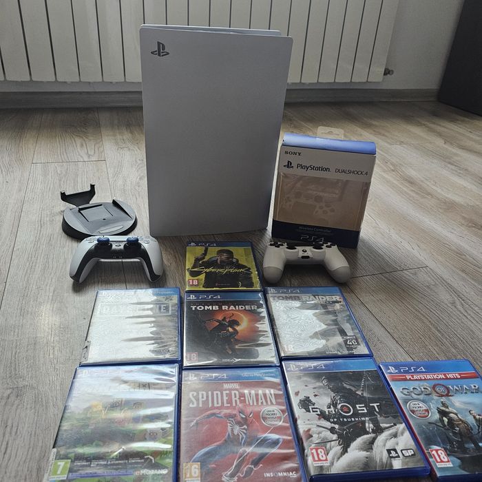 Playstation 5 z napędem  z 9 grami